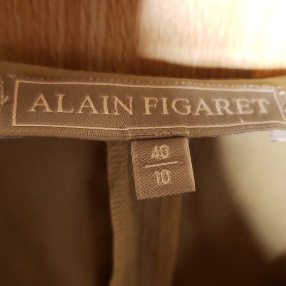 Alain Olive Wrap Blouse - Picture 5 of 6